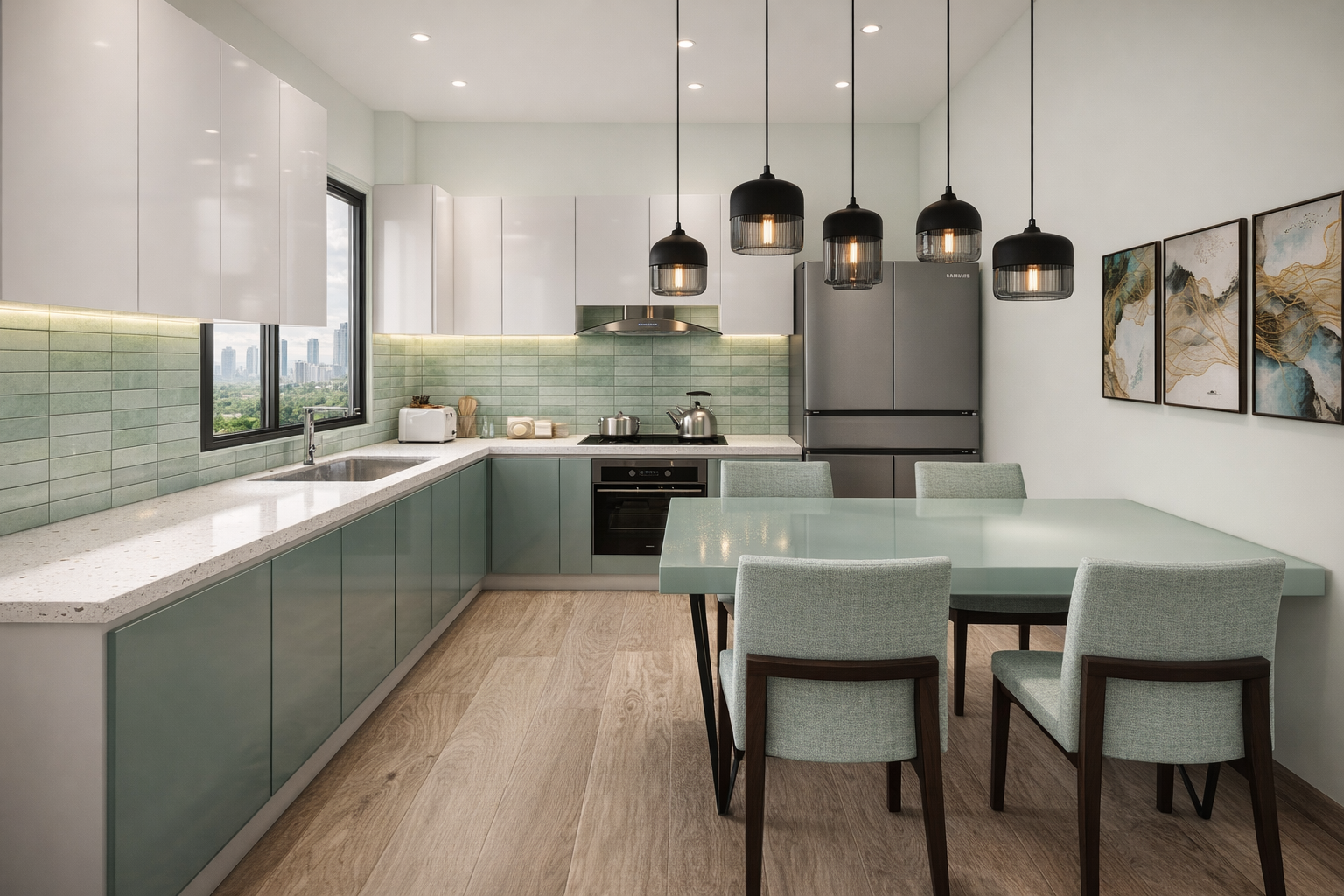 Kitchen interior design